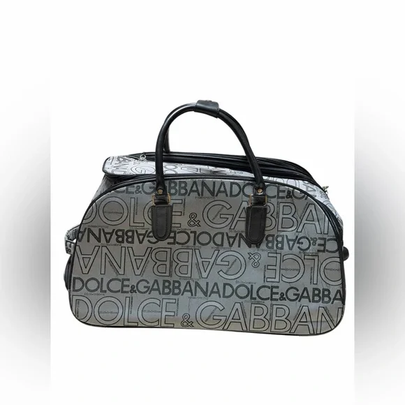 Dolce & Gabbana Rolling Duffle Bag From Their Logo-Centric Luggage Collections - Picture 14 of 16